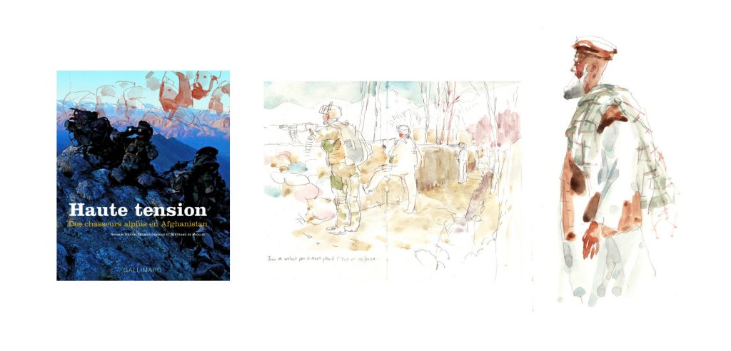 Haute tension, des chasseurs alpins en Afghanistan - Sylvain Tesson, Thomas Goisque et Betrand de Miollis